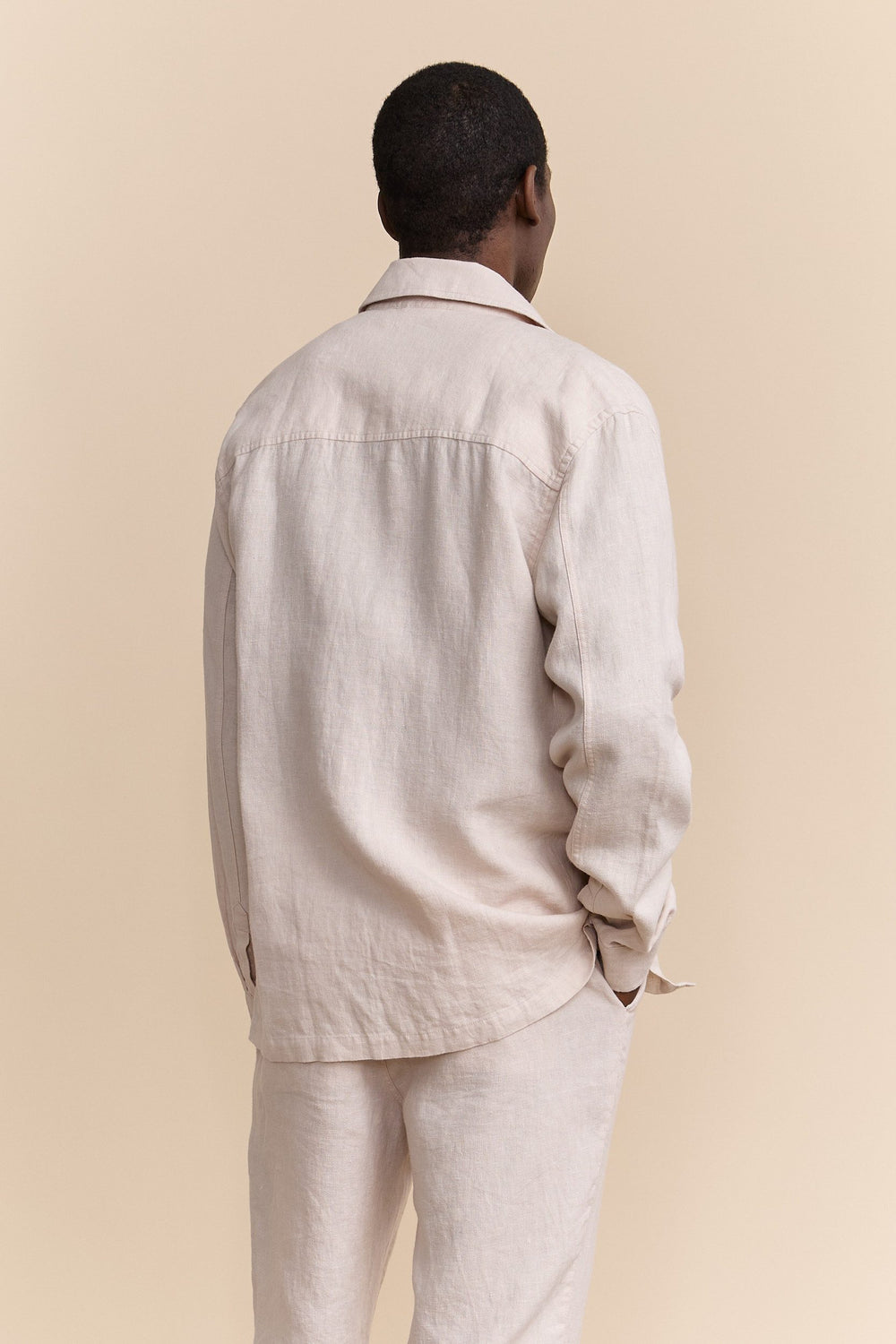Linen overshirt
