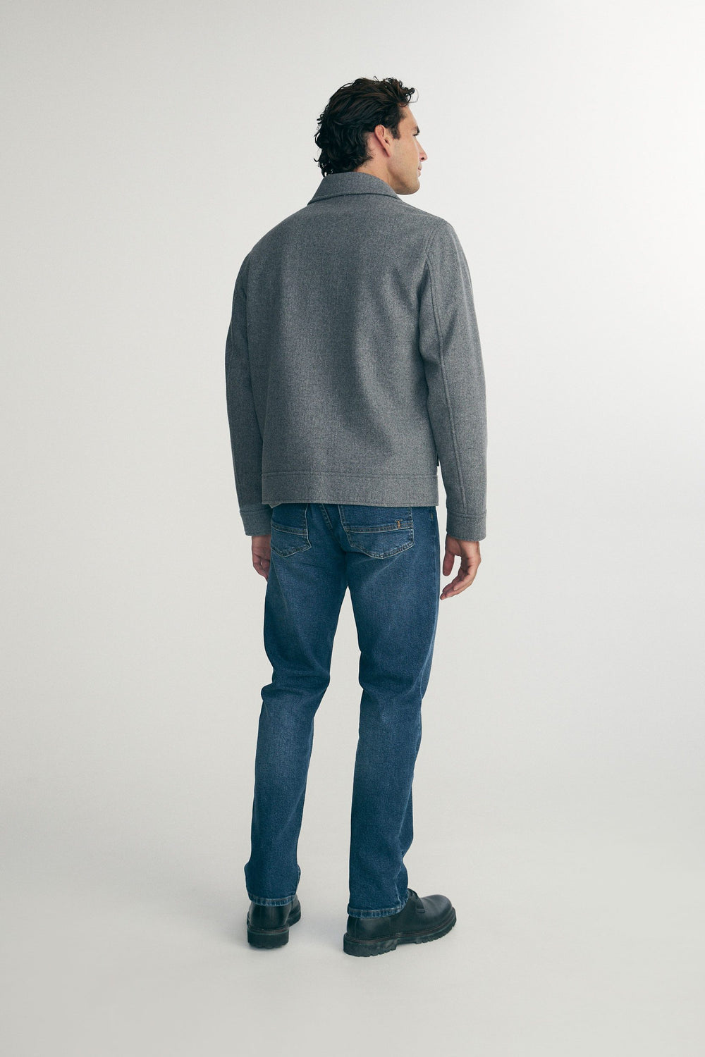 Felted jersey jacket