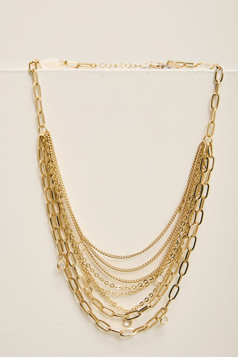 Multi row necklace