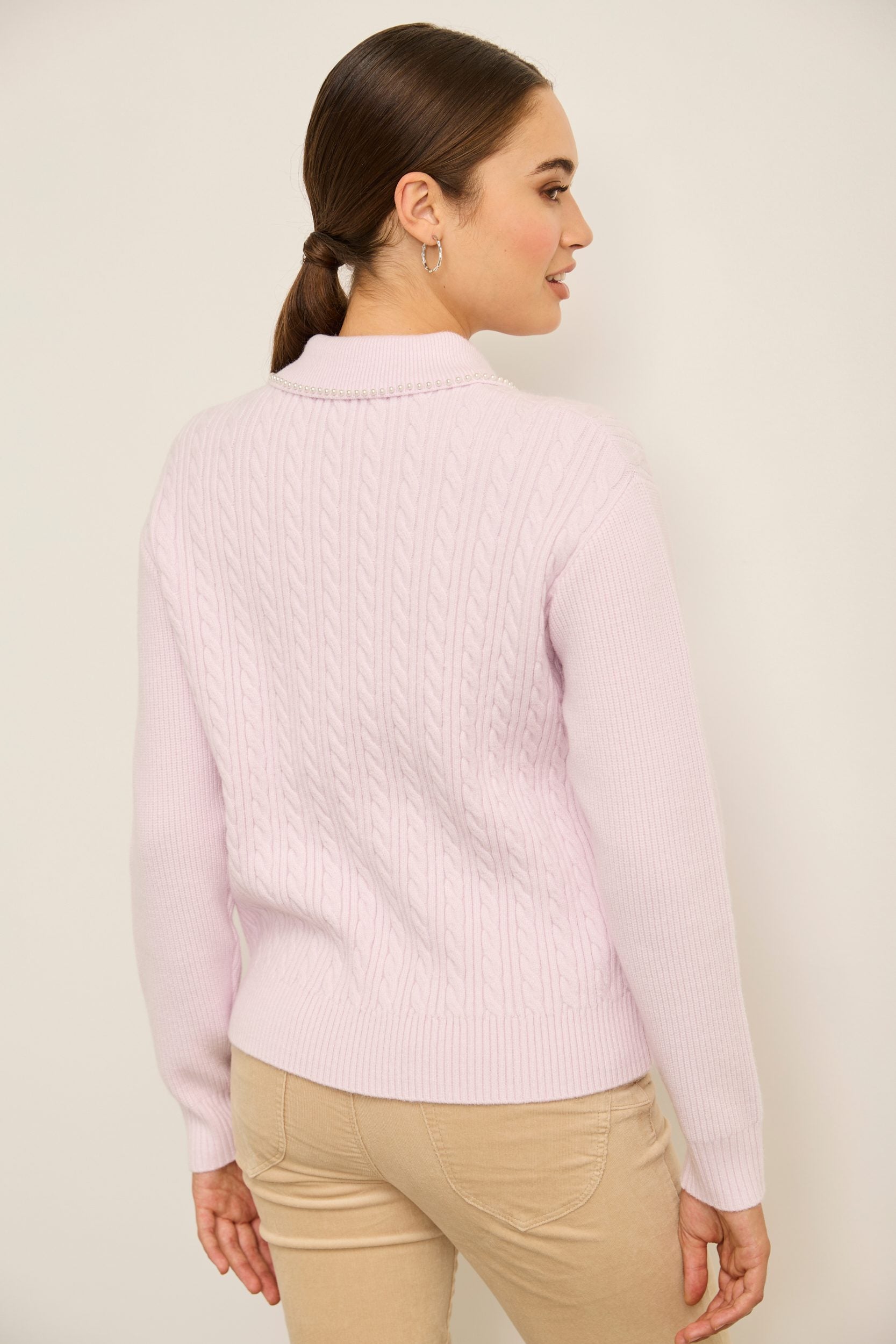 Cable-Knit Sweater