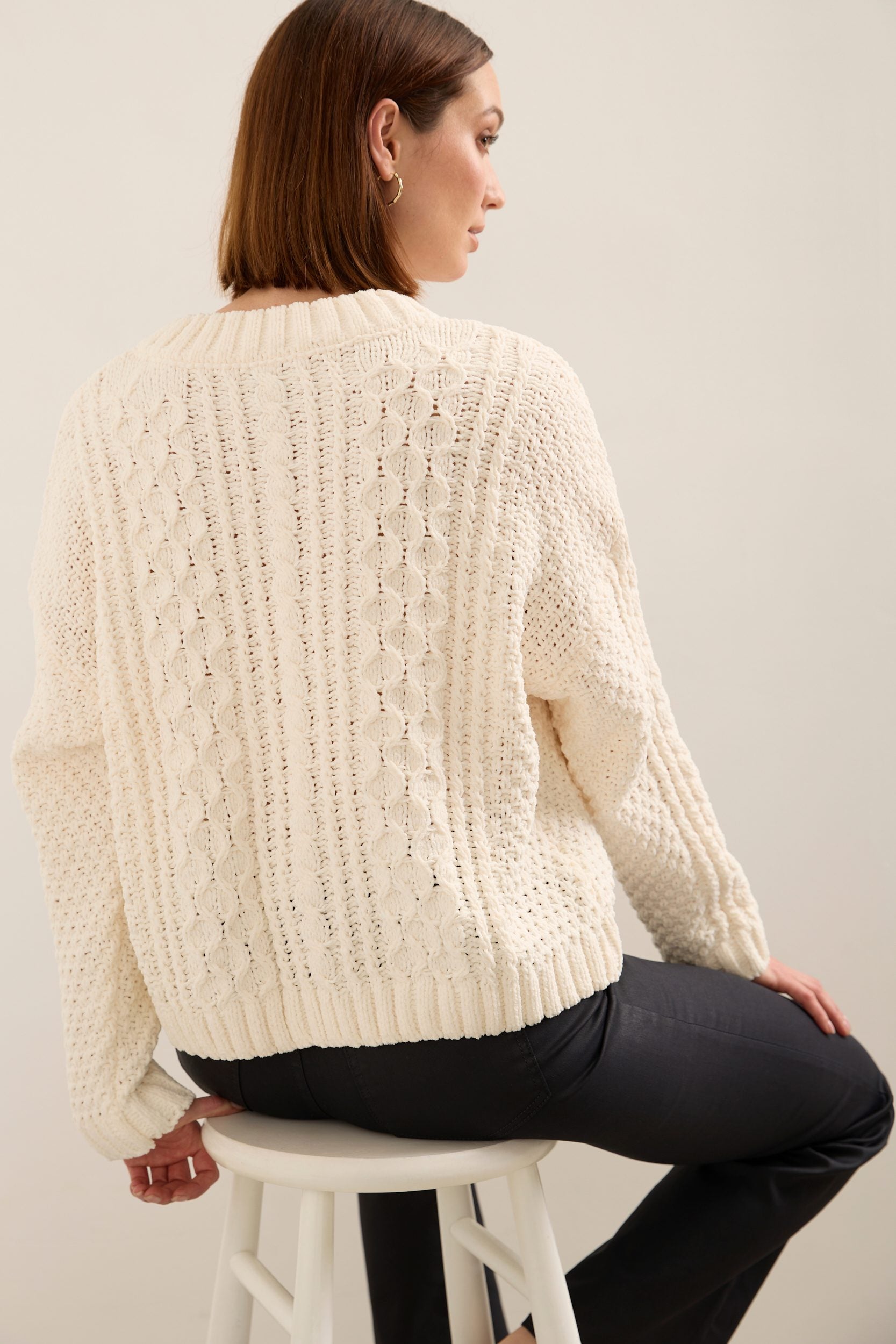 Oversized Cable Sweater