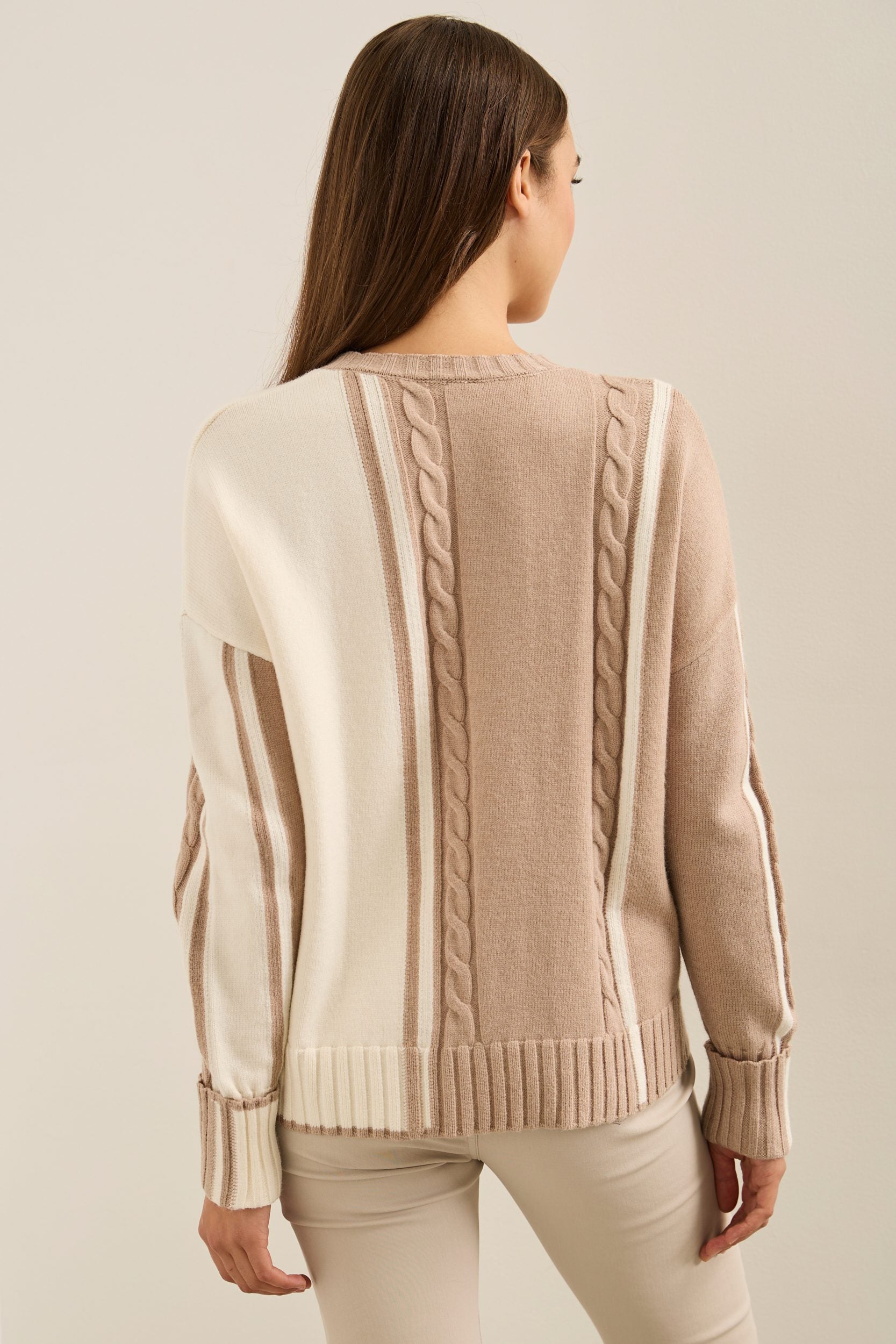 Cable-Knit Sweater