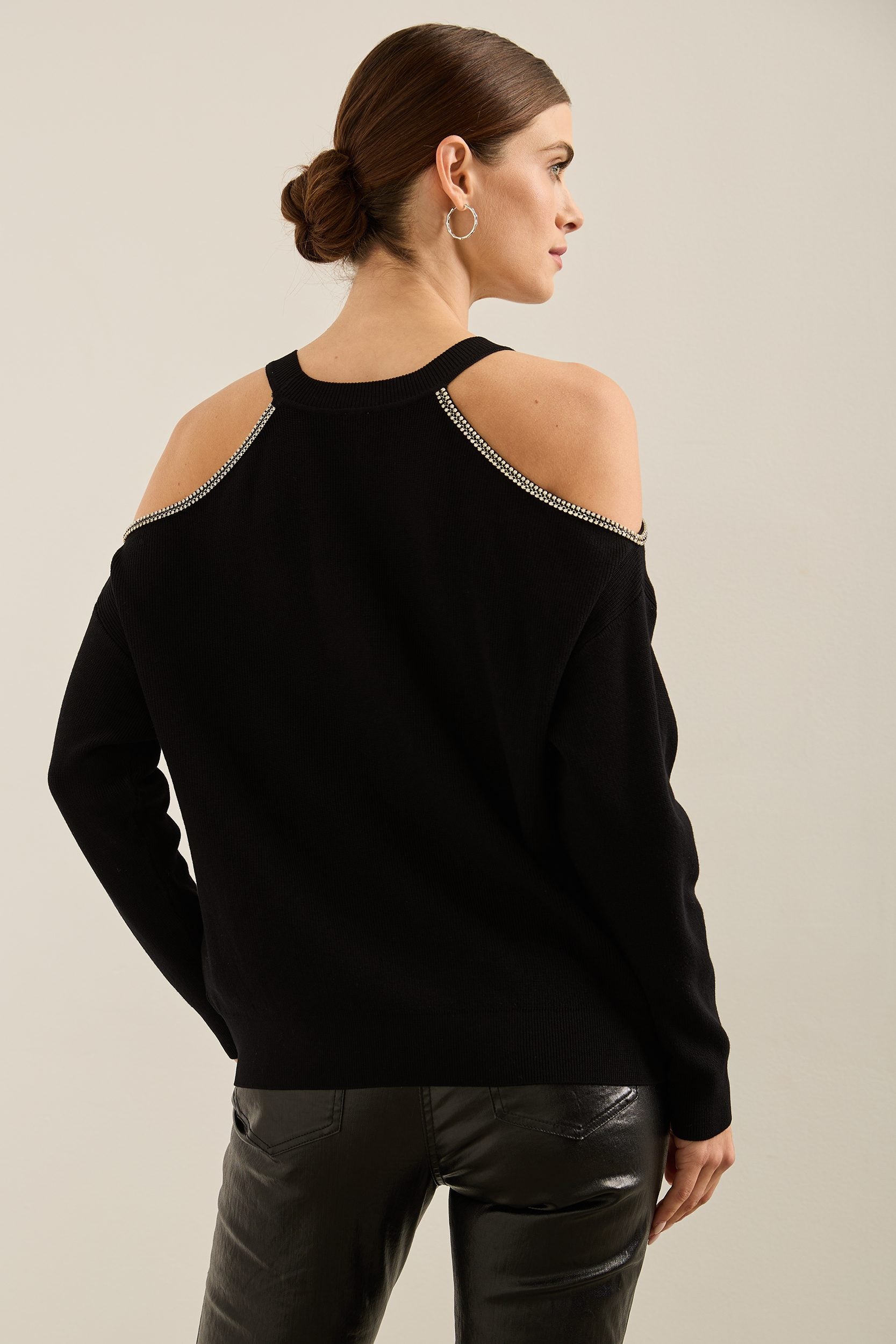 Cold Shoulder Sweater