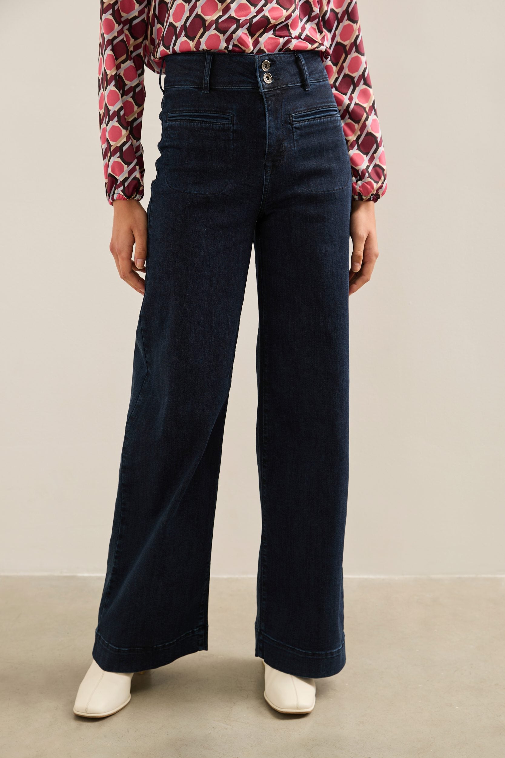 High Waist Wide Leg Jean