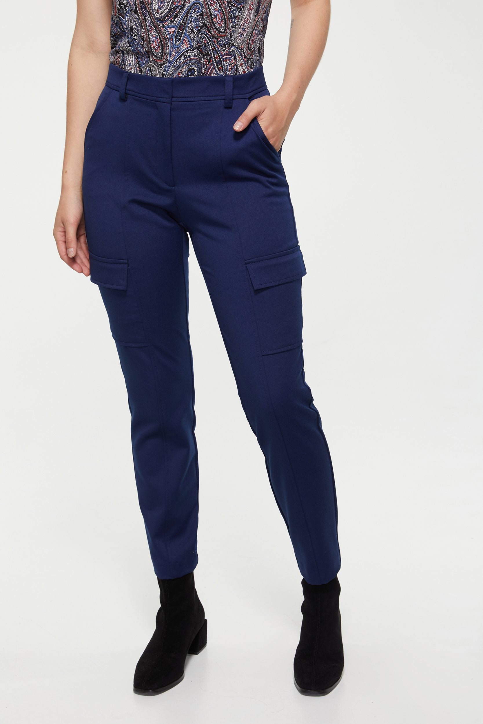 Washable Urban high waist cargo pant