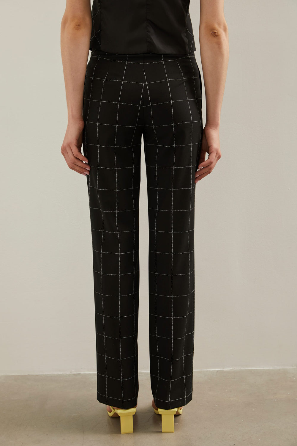 Windowpane Basic Modern fit pant