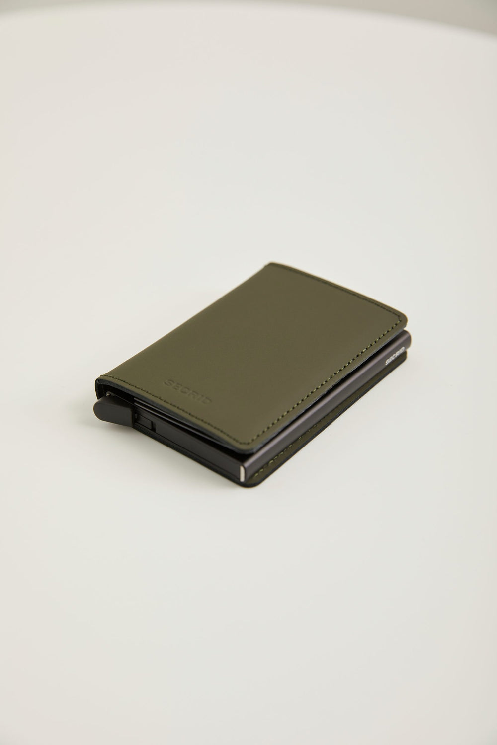 RFID blocking leather wallet