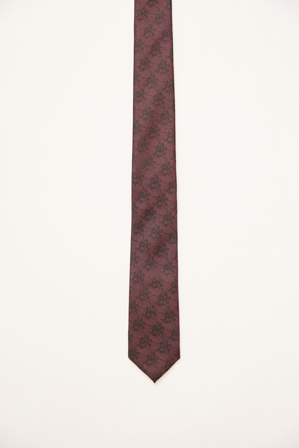 Floral Jacquard Tie