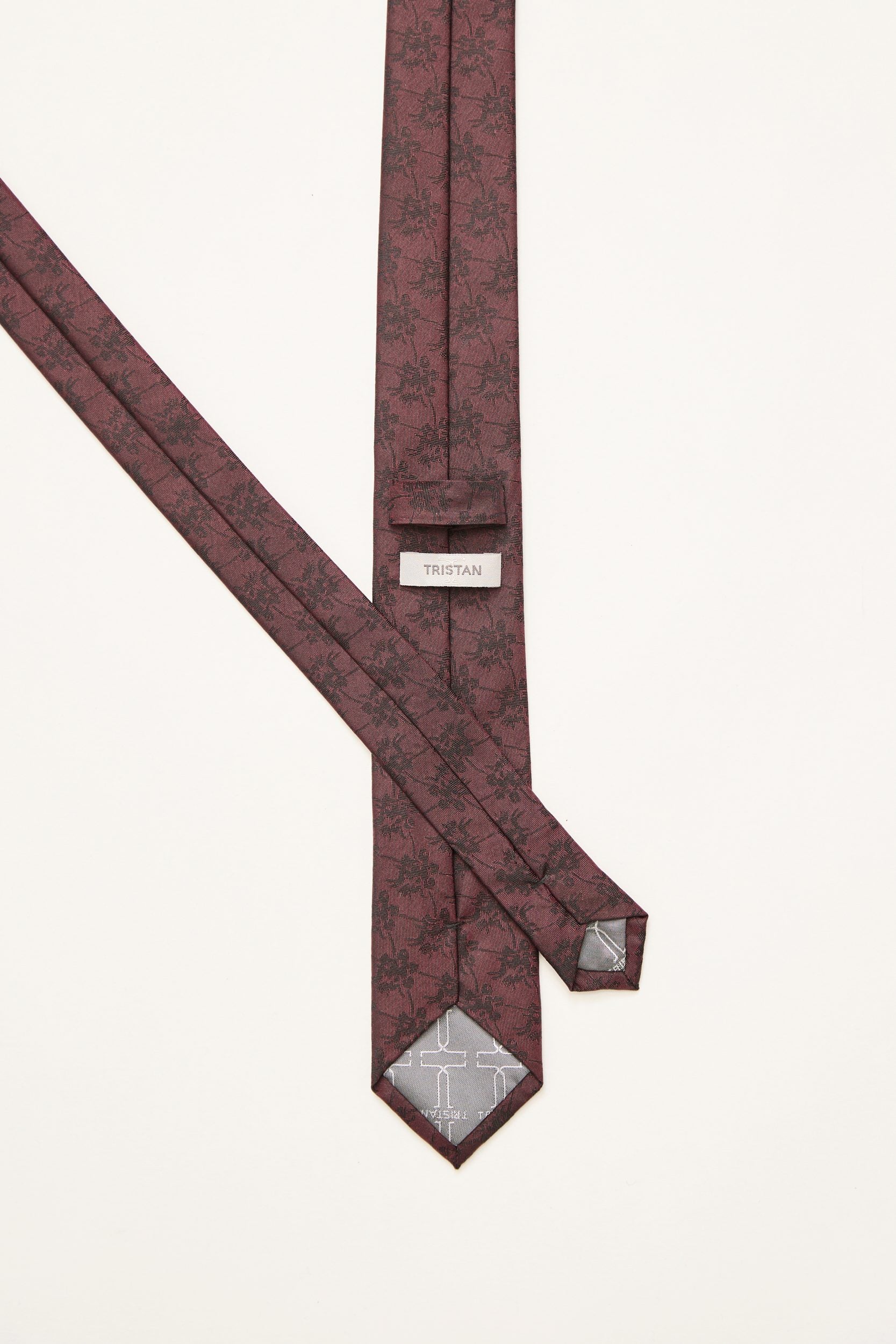 Floral Jacquard Tie