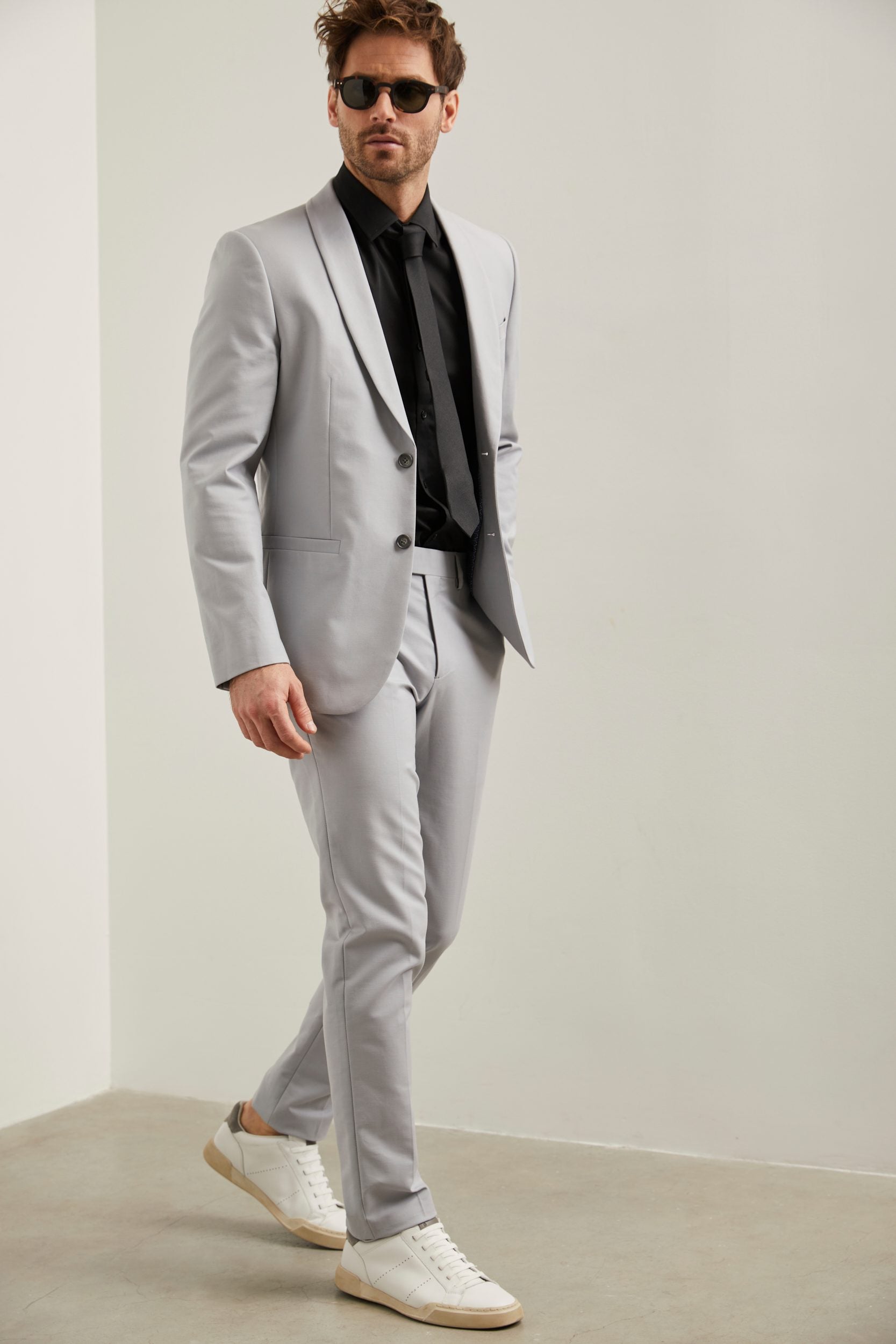 Solid colour Slim pant