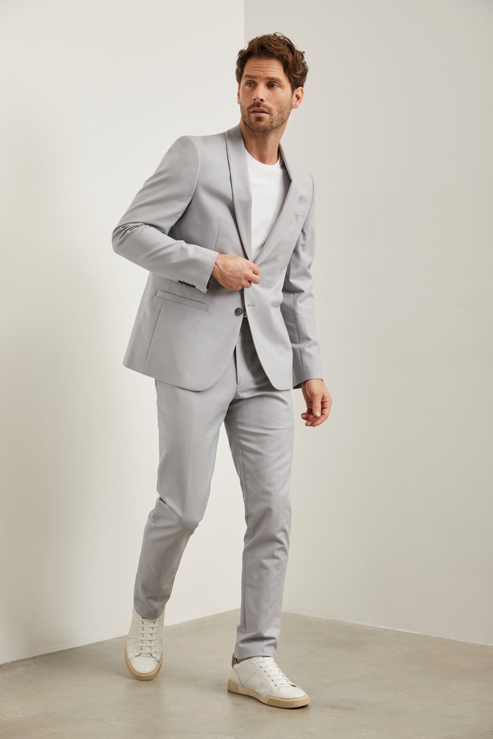 Solid colour Slim pant