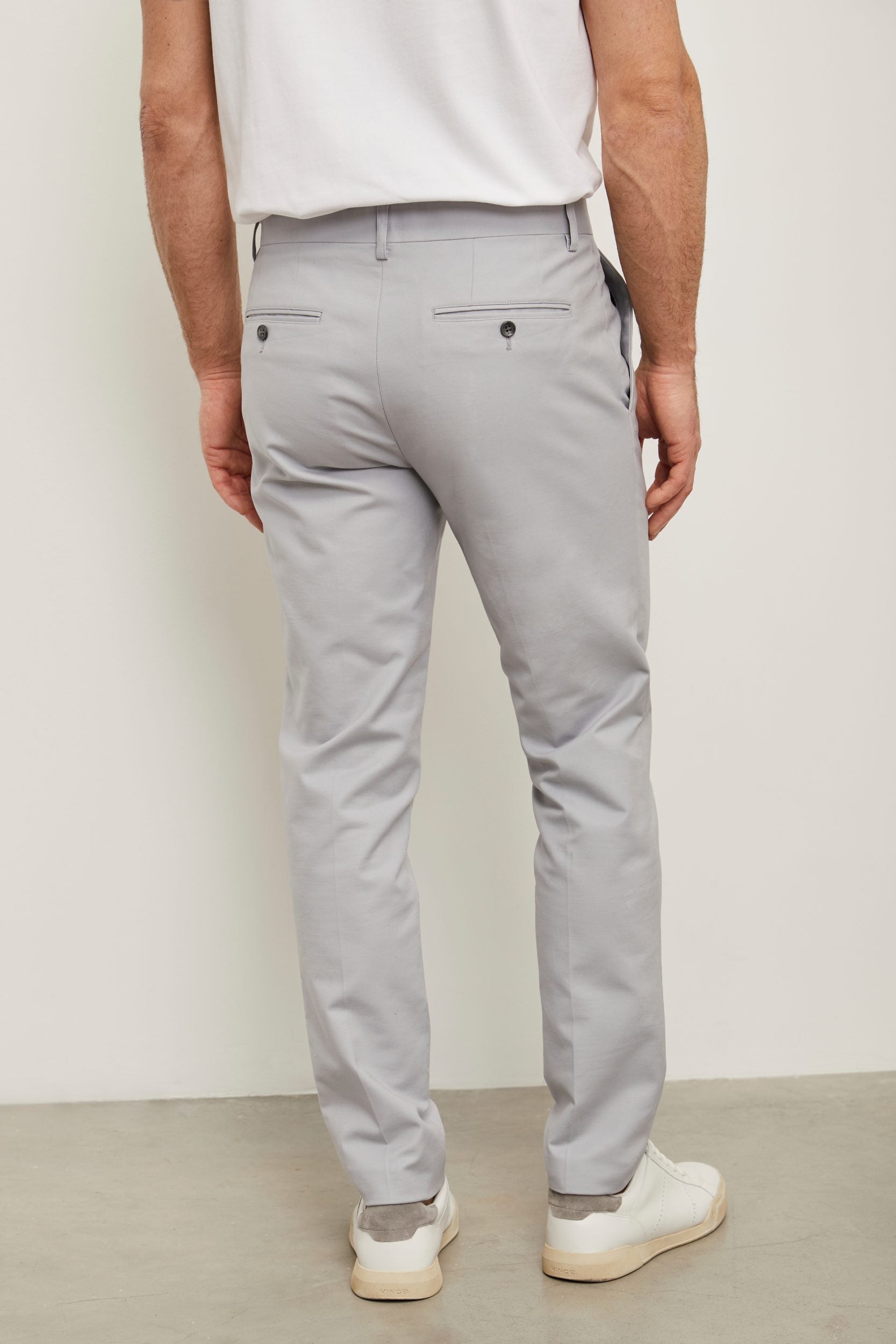 Solid colour Slim pant