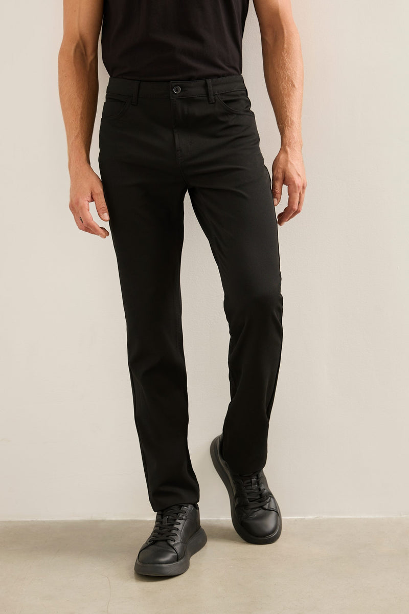 Five pocket slim fit pants