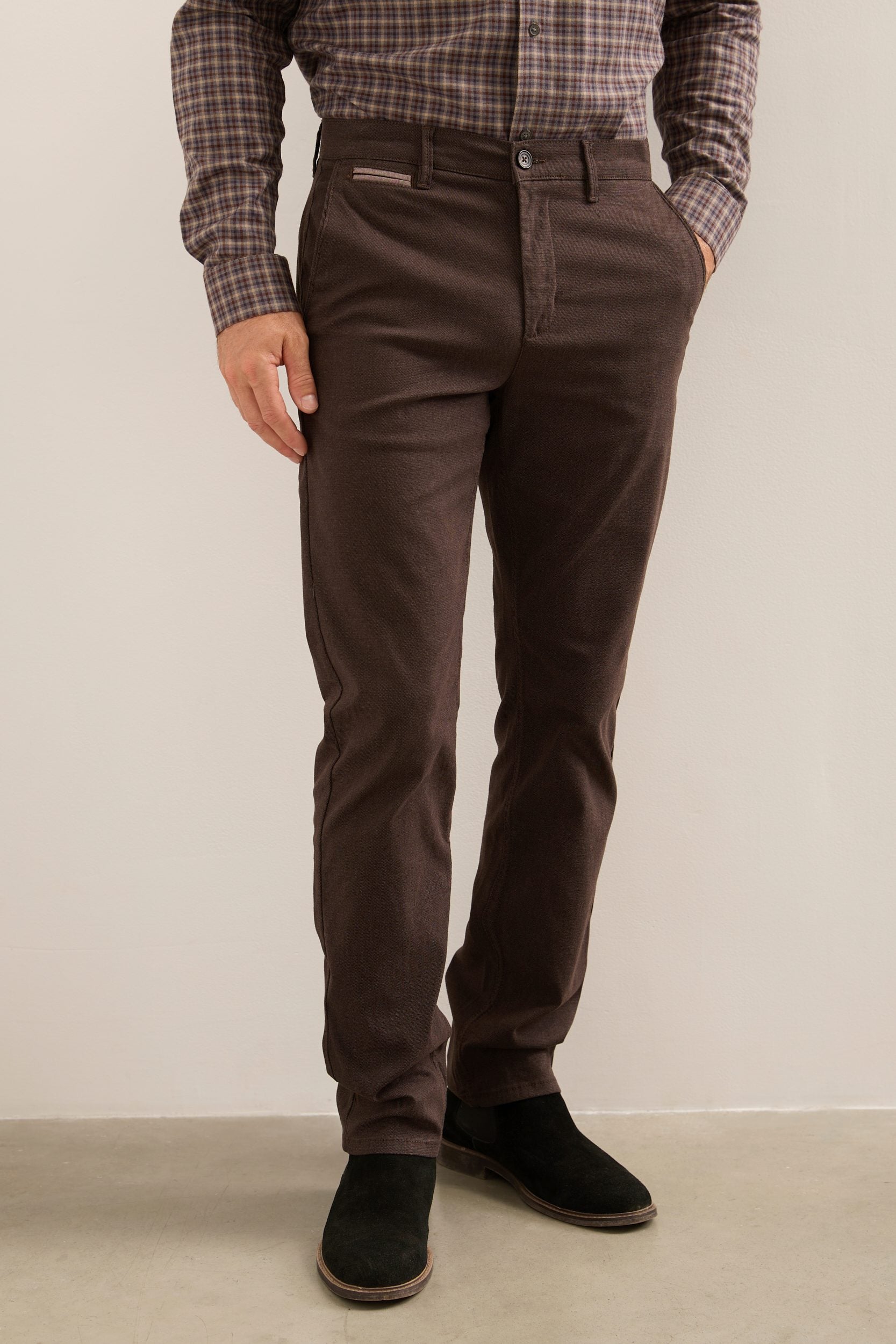 Slim Fit Slash Pockets Pant