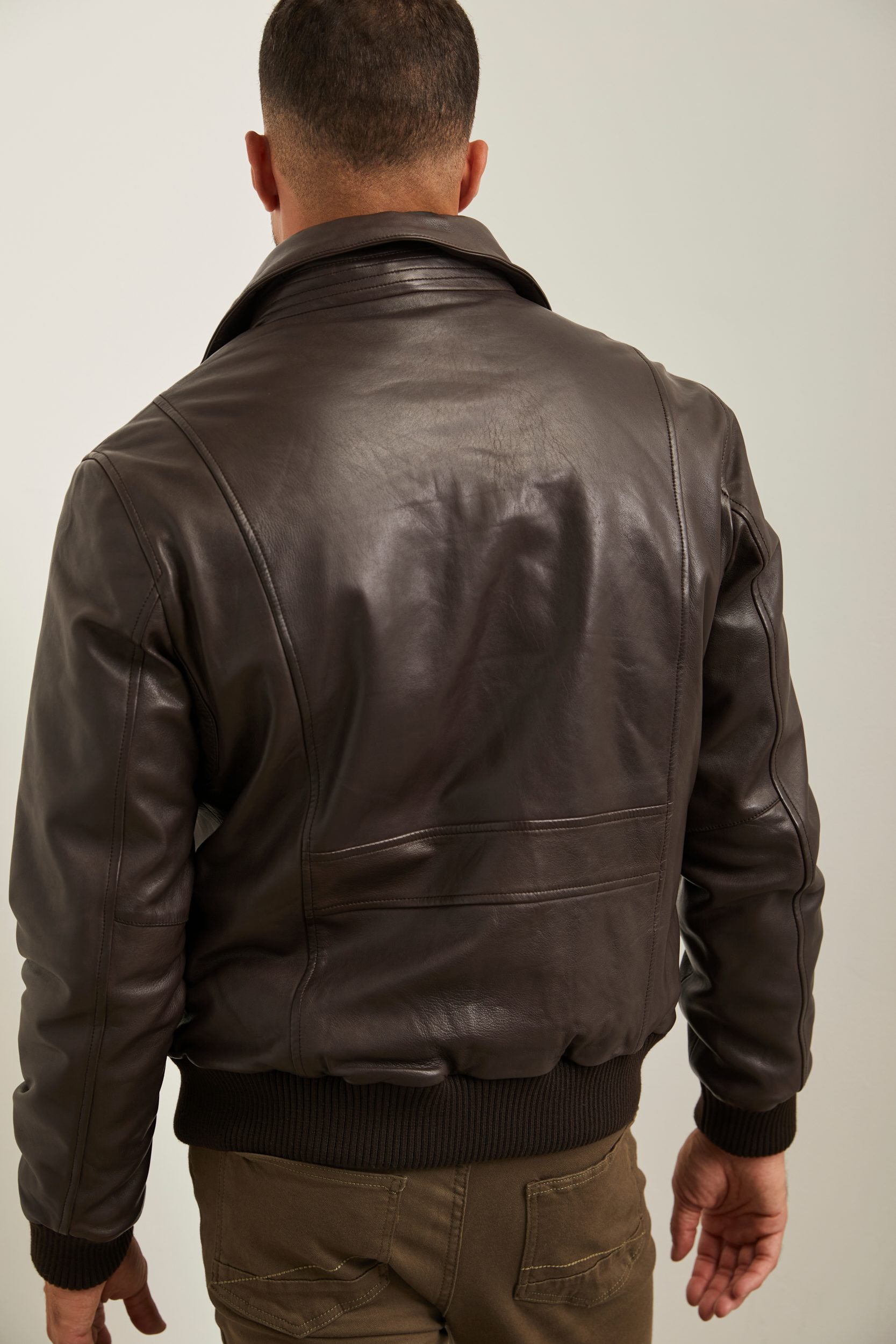 Aviator Leather Jacket