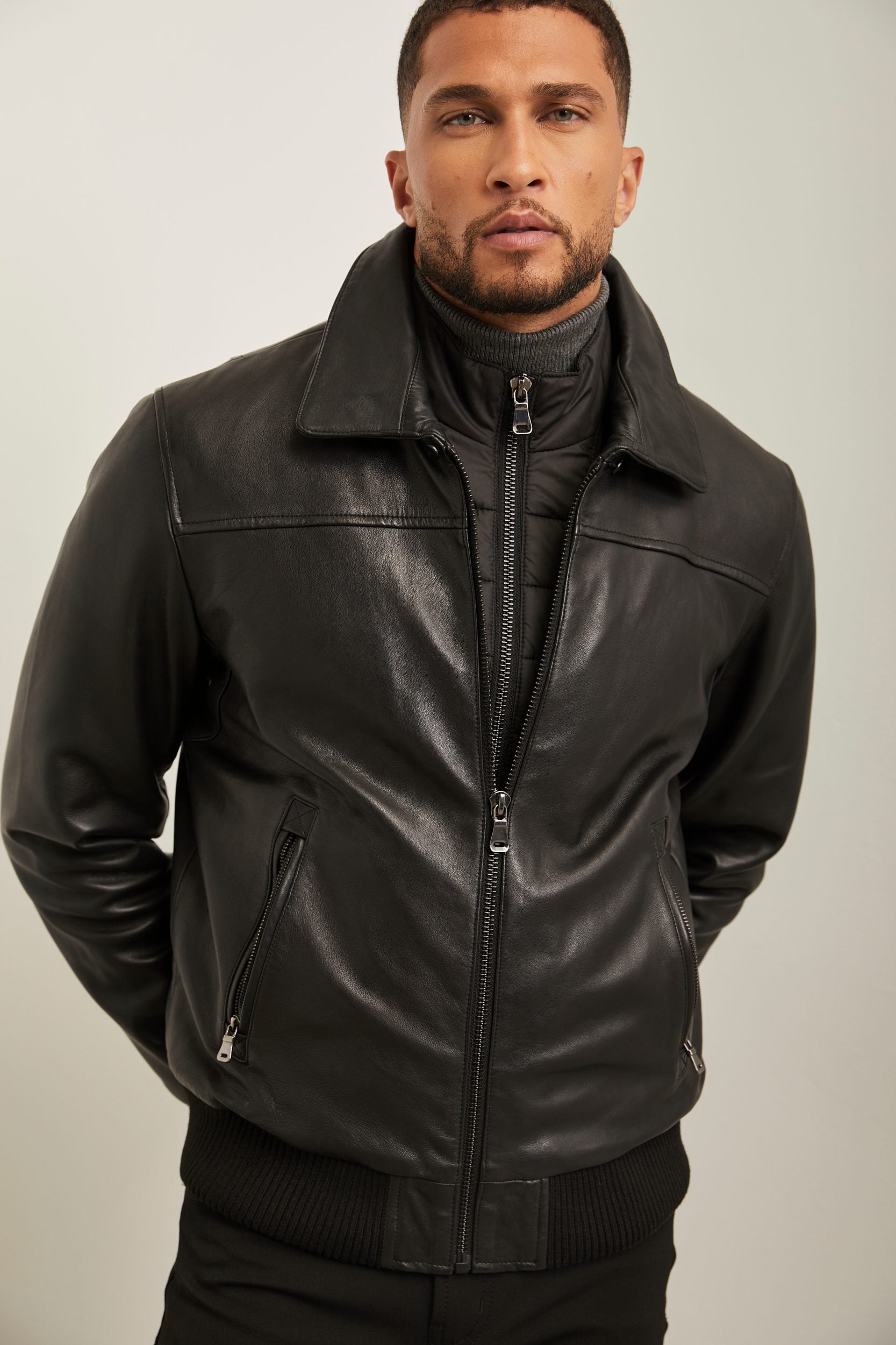 Aviator Leather Jacket