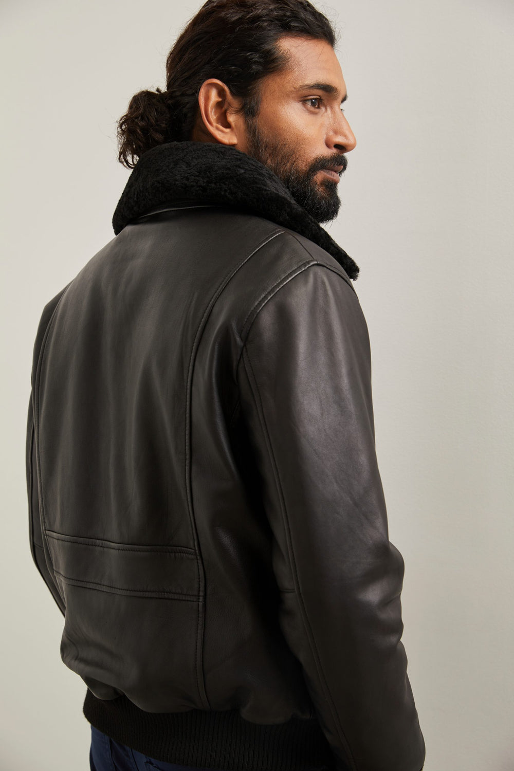 Aviator Leather Jacket